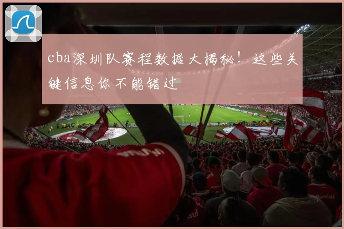 cba深圳队赛程数据大揭秘！这些关键信息你不能错过
