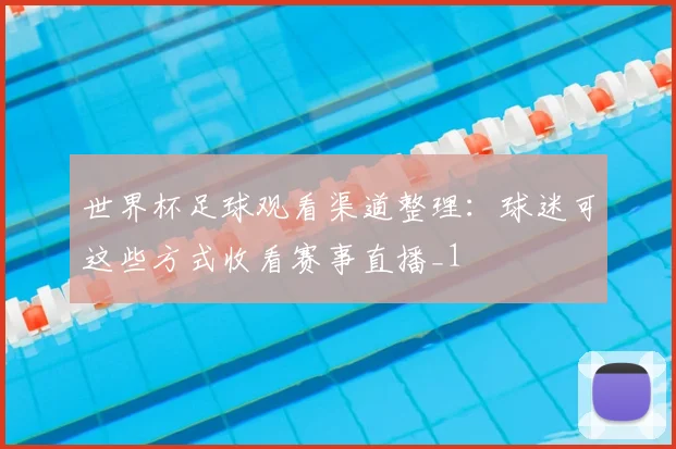 世界杯足球观看渠道整理:球迷可这些方式收看赛事直播_1